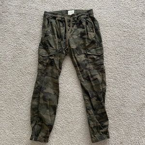 Camo cargo pants
